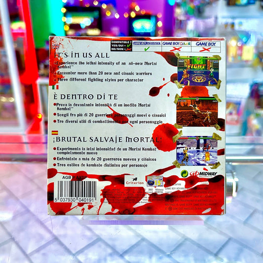 Mortal Kombat: Deadly Alliance (CIB, Gameboy Advance) - PopCultGang