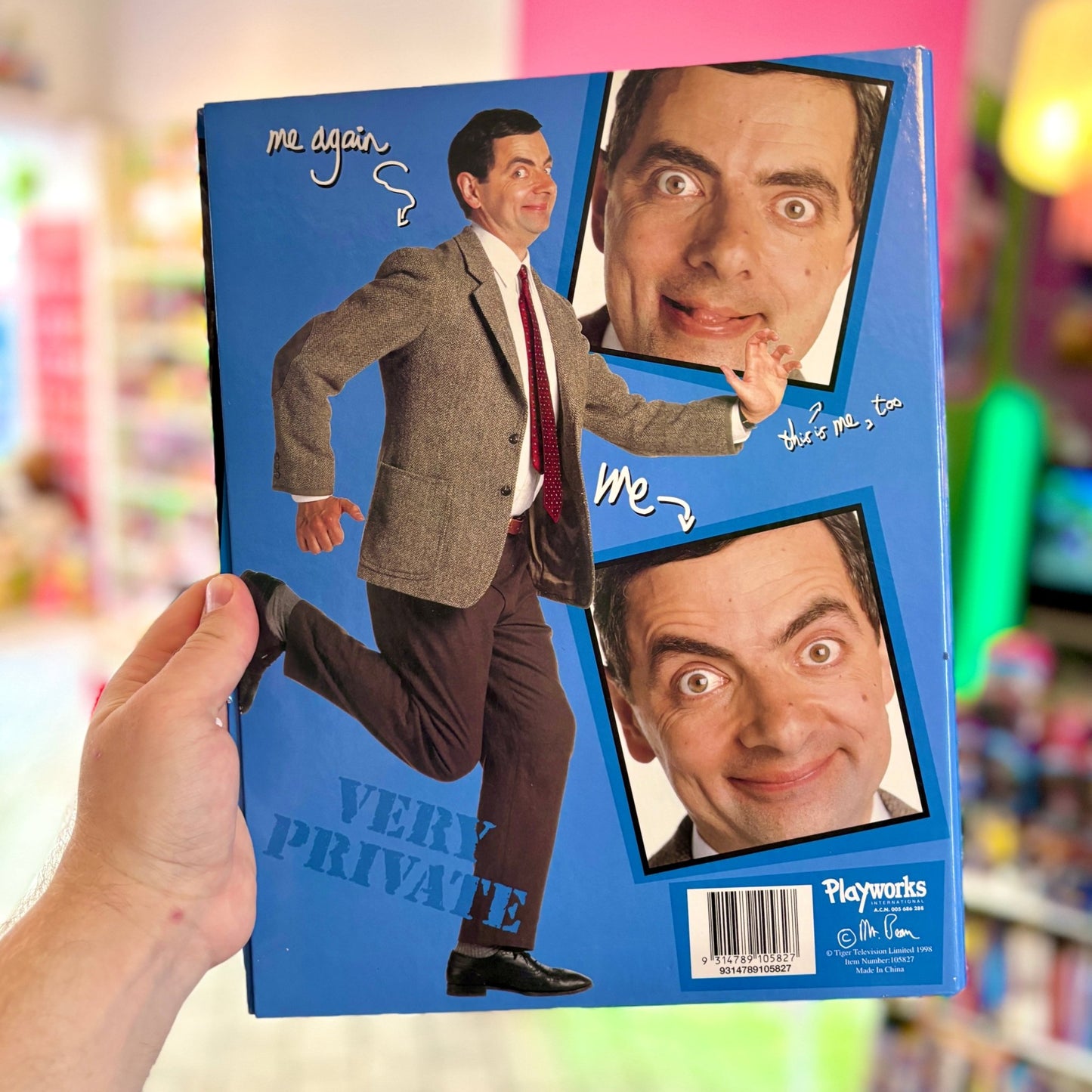 Mr. Bean Ring - binder (90s) - PopCultGang