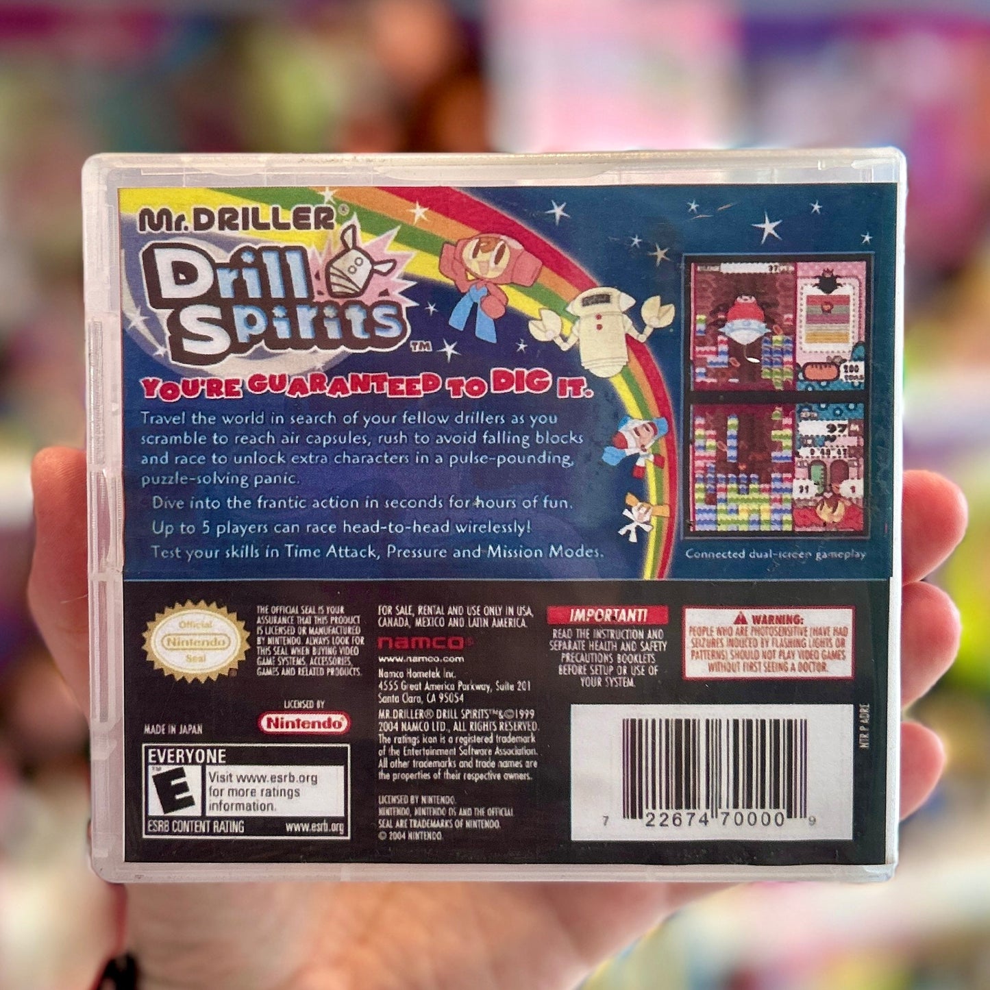Mr. Driller: Drill Spirits (catridge only, Nintendo DS) - PopCultGang