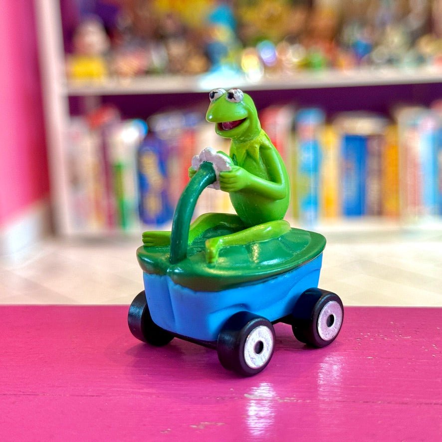 Muppets On Wheels: Kermit Rider PVC Vehicle Figure (Corgi, 2000) - PopCultGang