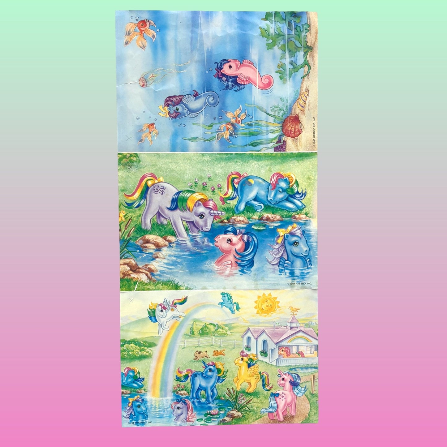 My Little Pony: Block Puzzle (Hasbro, 1984) - PopCultGang