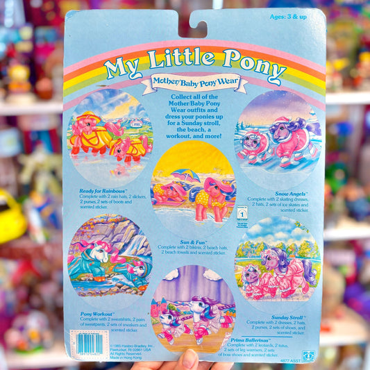 My Little Pony: Mother/Baby Pony Wear - Prima Ballerinas (MOC, 1985) - PopCultGang