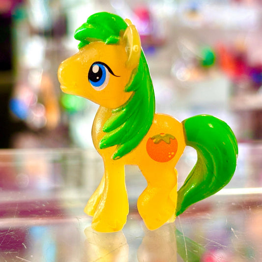 My Little Pony Mystery Minis (G4, 2010s): Neon Mosely Orange 5cm Figure - PopCultGang