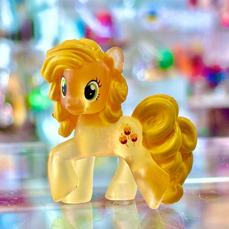 My Little Pony Mystery Minis (G4, 2010s): Transparent Caramel Apple 5cm Figure - PopCultGang