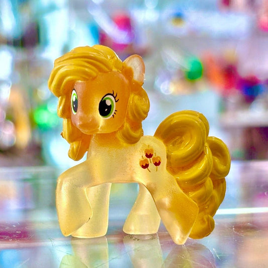 My Little Pony Mystery Minis (G4, 2010s): Transparent Caramel Apple 5cm Figure - PopCultGang