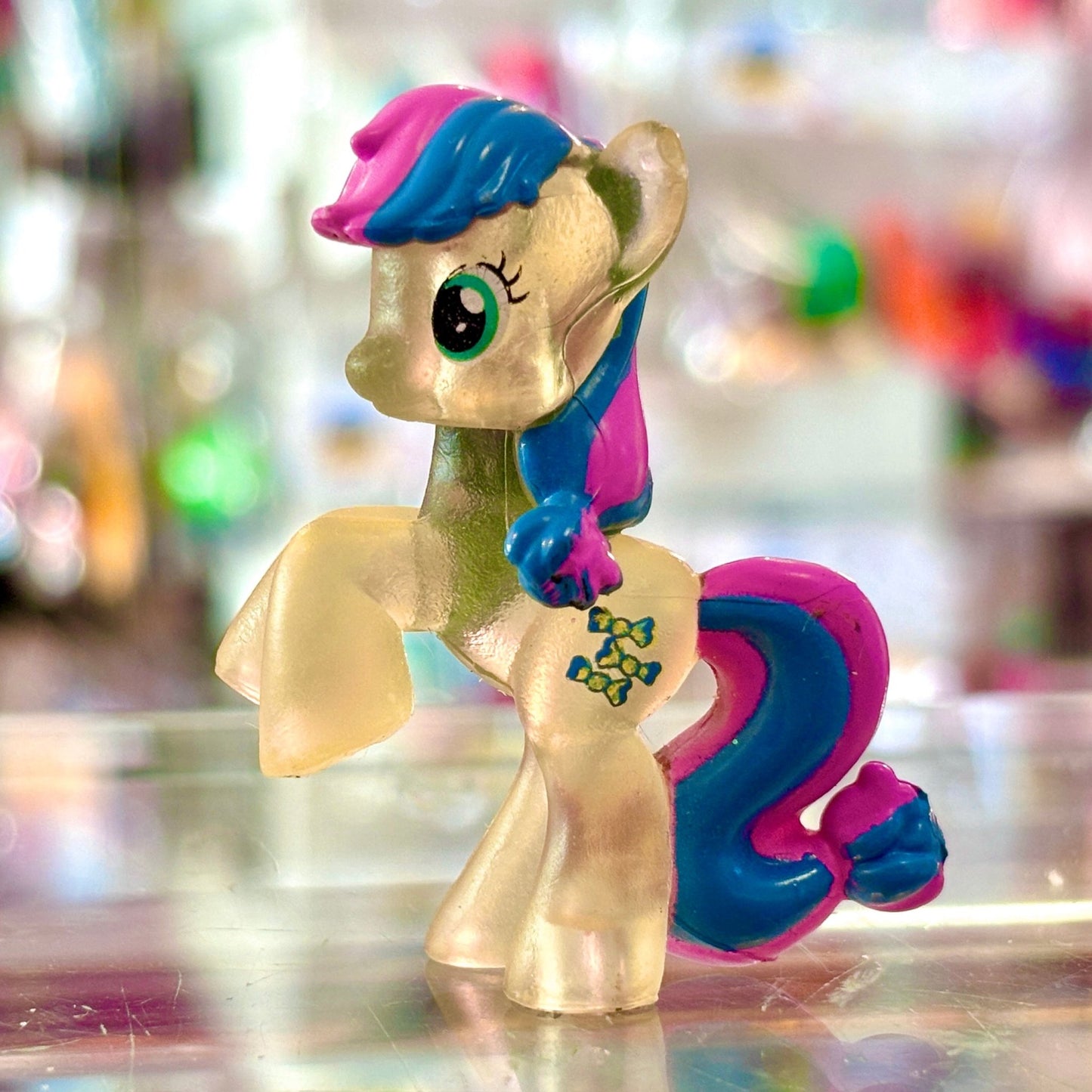 My Little Pony Mystery Minis (G4, 2010s): Transparent Sweety Drops 5cm Figure - PopCultGang