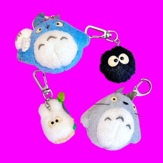 My Neighbor Totoro Plush Keychains (Studio Ghibli, Japan Exclusive, 2022) - PopCultGang