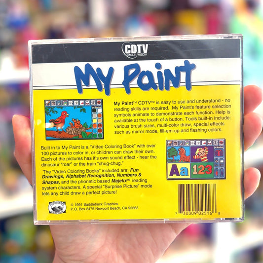 My Paint (Commodore CDTV, Amiga) - PopCultGang