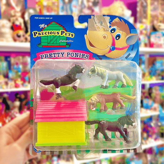 My Precious Pets Collectables: Pretty Ponies in Their Stable Set (90s) - PopCultGang
