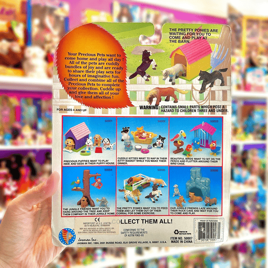 My Precious Pets Collectables: Pretty Ponies in Their Stable Set (90s) - PopCultGang