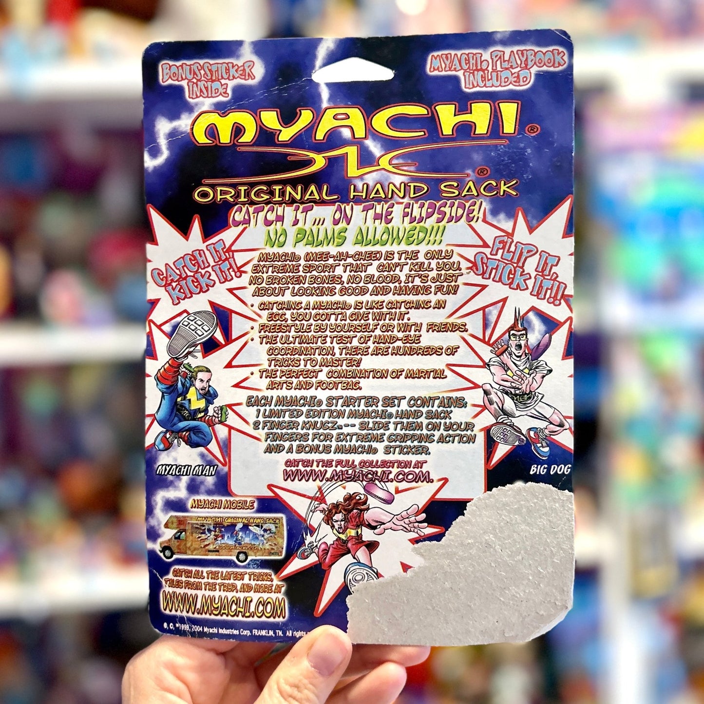 Myachi Hand Sack (2004) - PopCultGang