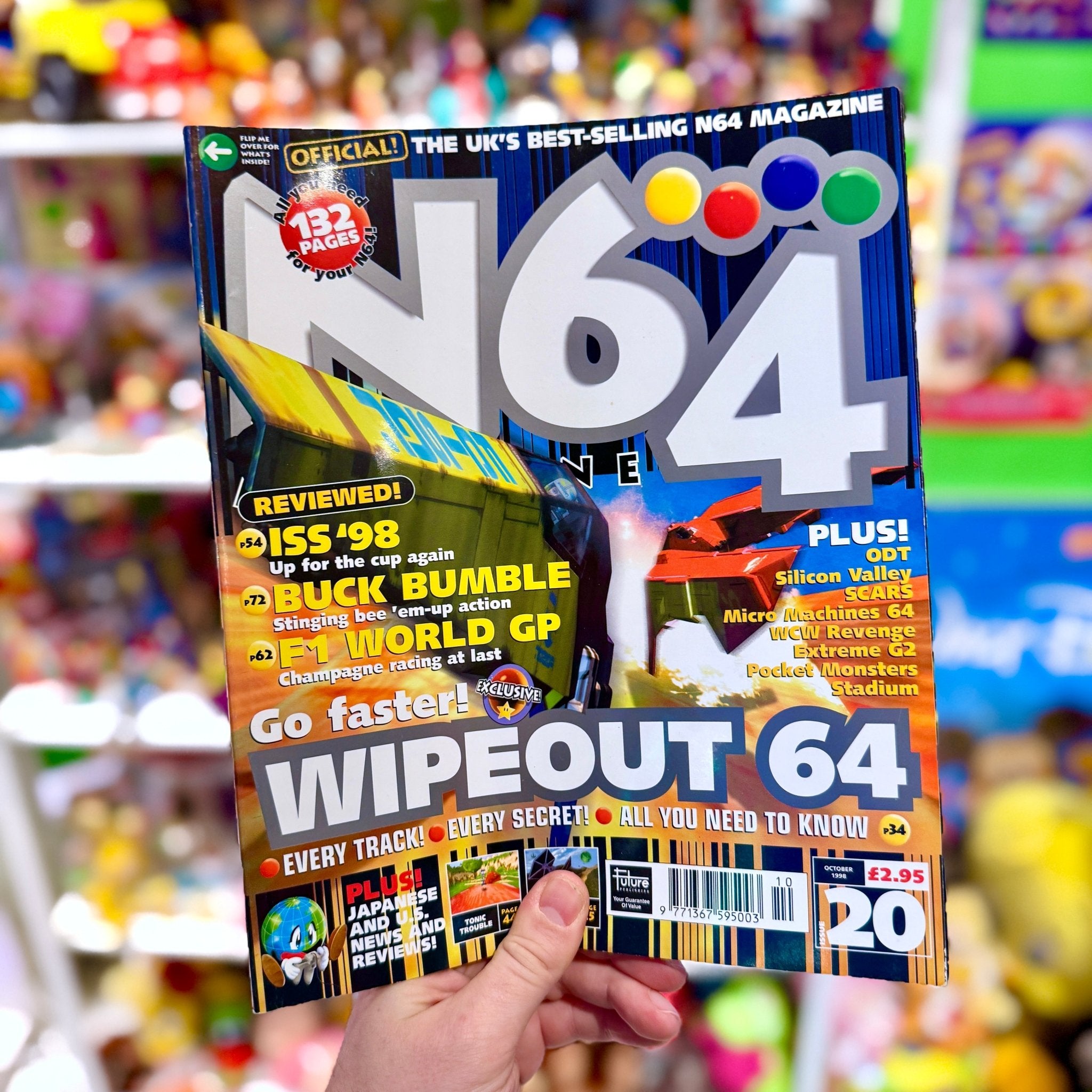 N64 Magazine: Issue 20 - Wipeout 64 (90s) – PopCultGang
