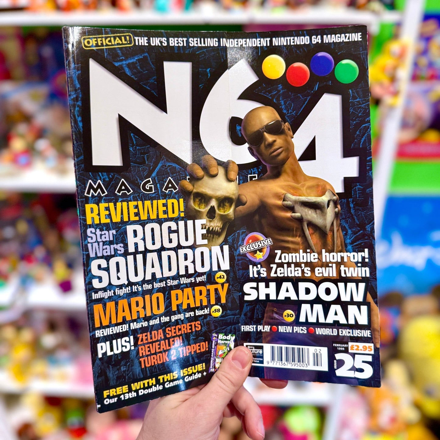N64 Magazine: Issue 25 - Shadow Man (90s) - PopCultGang