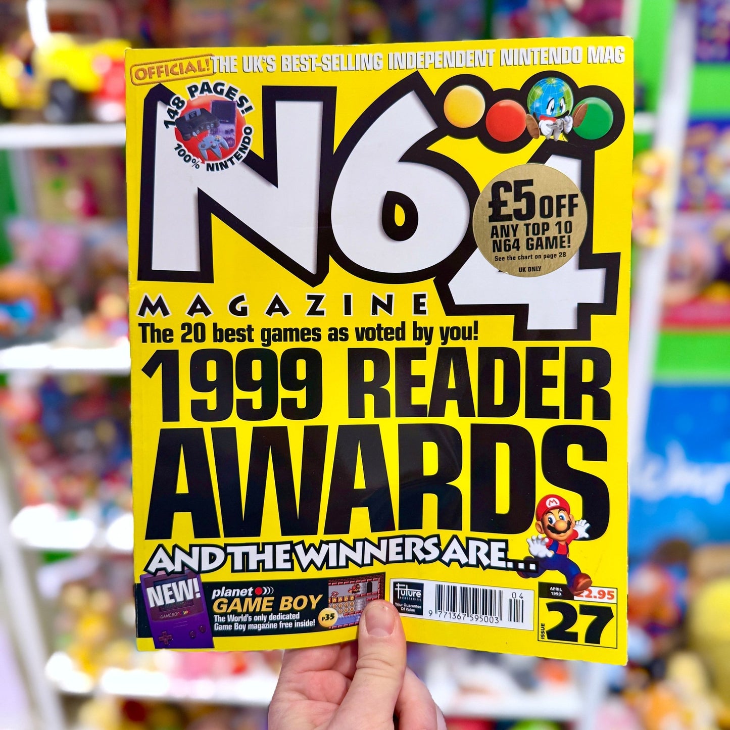 N64 Magazine: Issue 27 - 1999 Reader Awards (90s) - PopCultGang