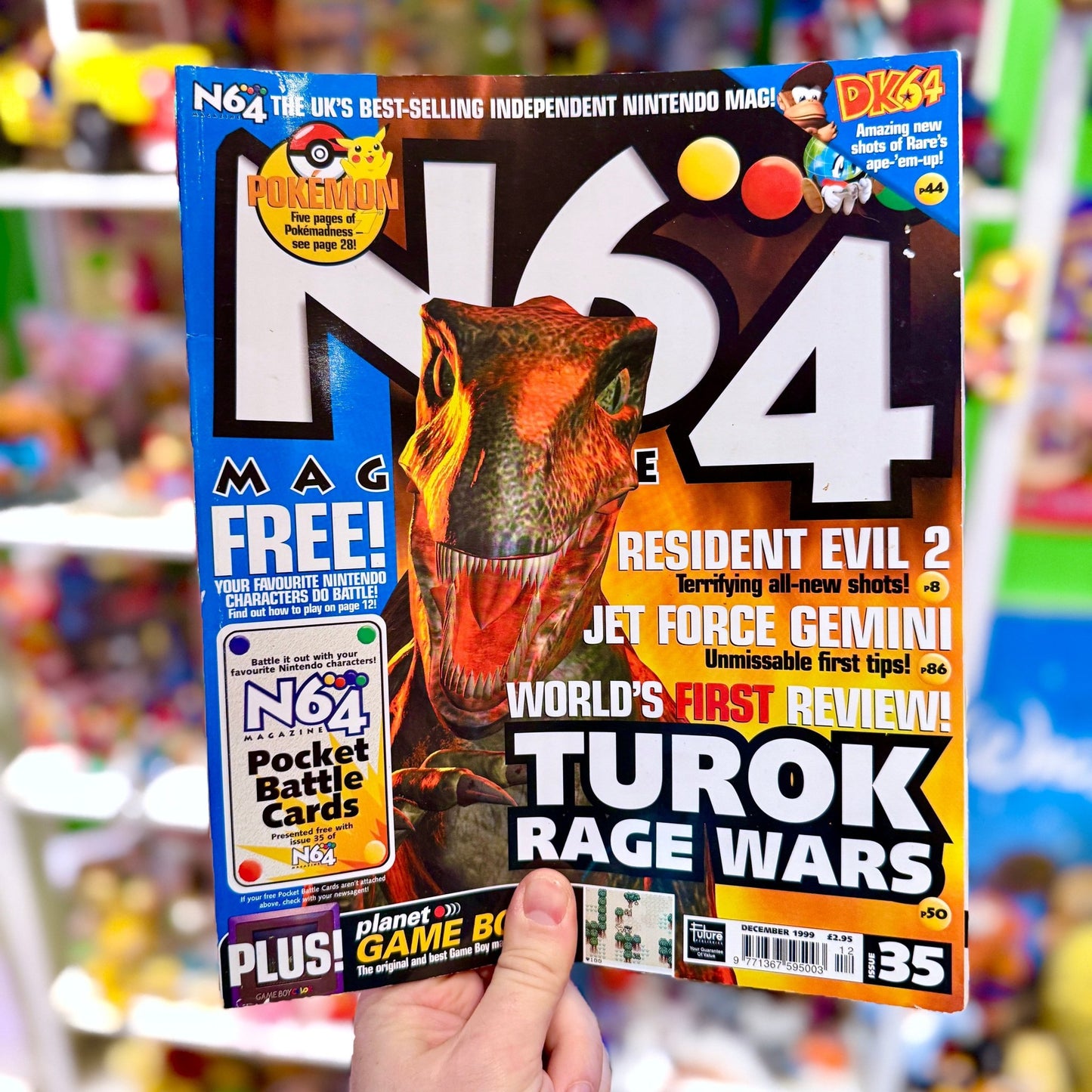 N64 Magazine: Issue 35 - Turok: Rage Wars (90s) - PopCultGang