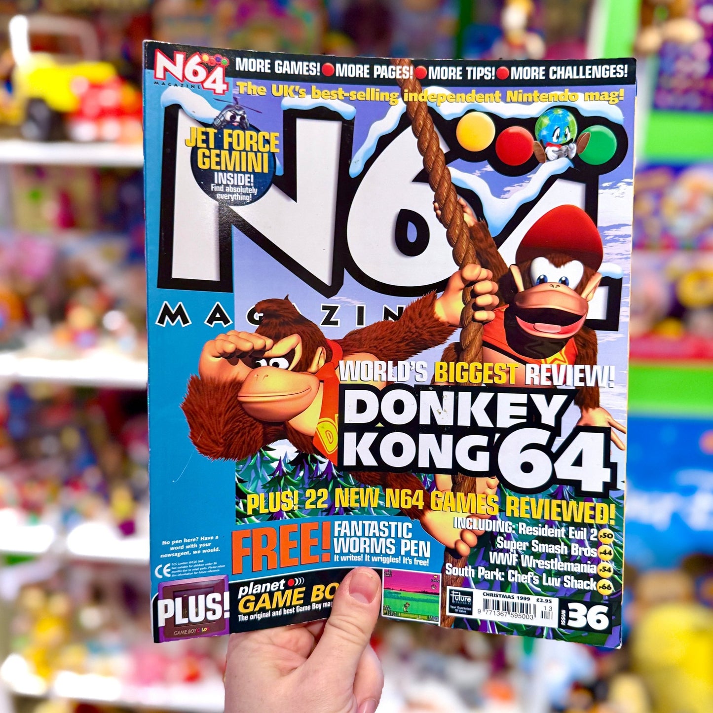 N64 Magazine: Issue 36 - Donkey Kong 64 (90s) - PopCultGang