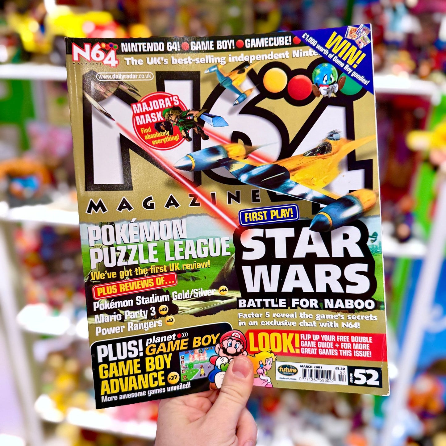N64 Magazine: Issue 52 - Star Wars: Battle For Naboo (2000s) - PopCultGang