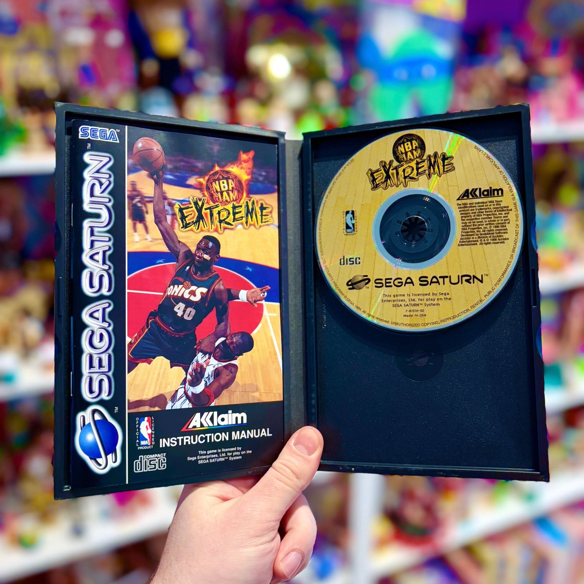 NBA Jam: Extreme (Sega Saturn) - PopCultGang