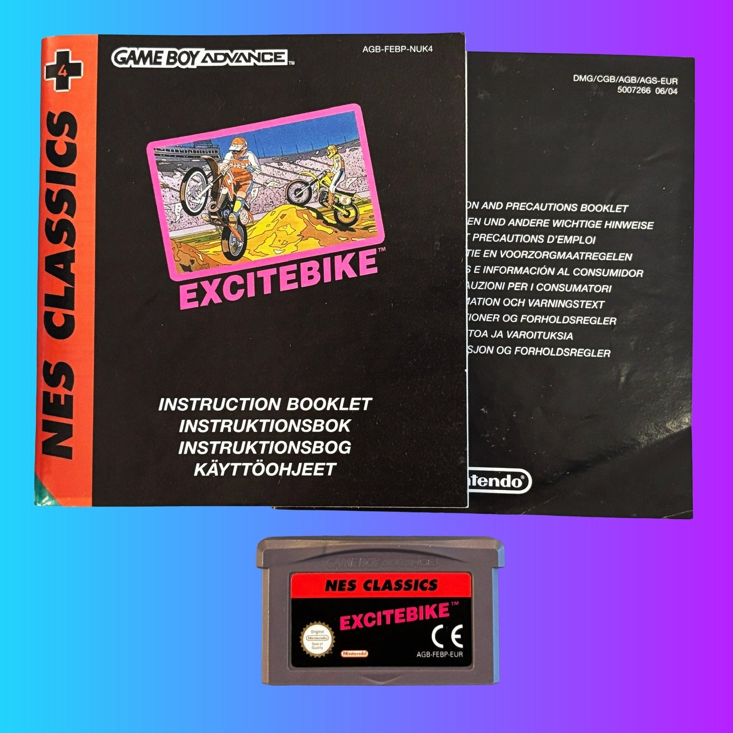 NES Classics: Excitebike (CIB, Gameboy Advance) - PopCultGang