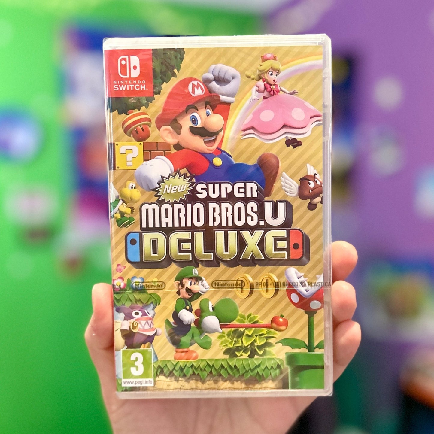 New Super Mario Bros U Deluxe (Nintendo Switch) - PopCultGang