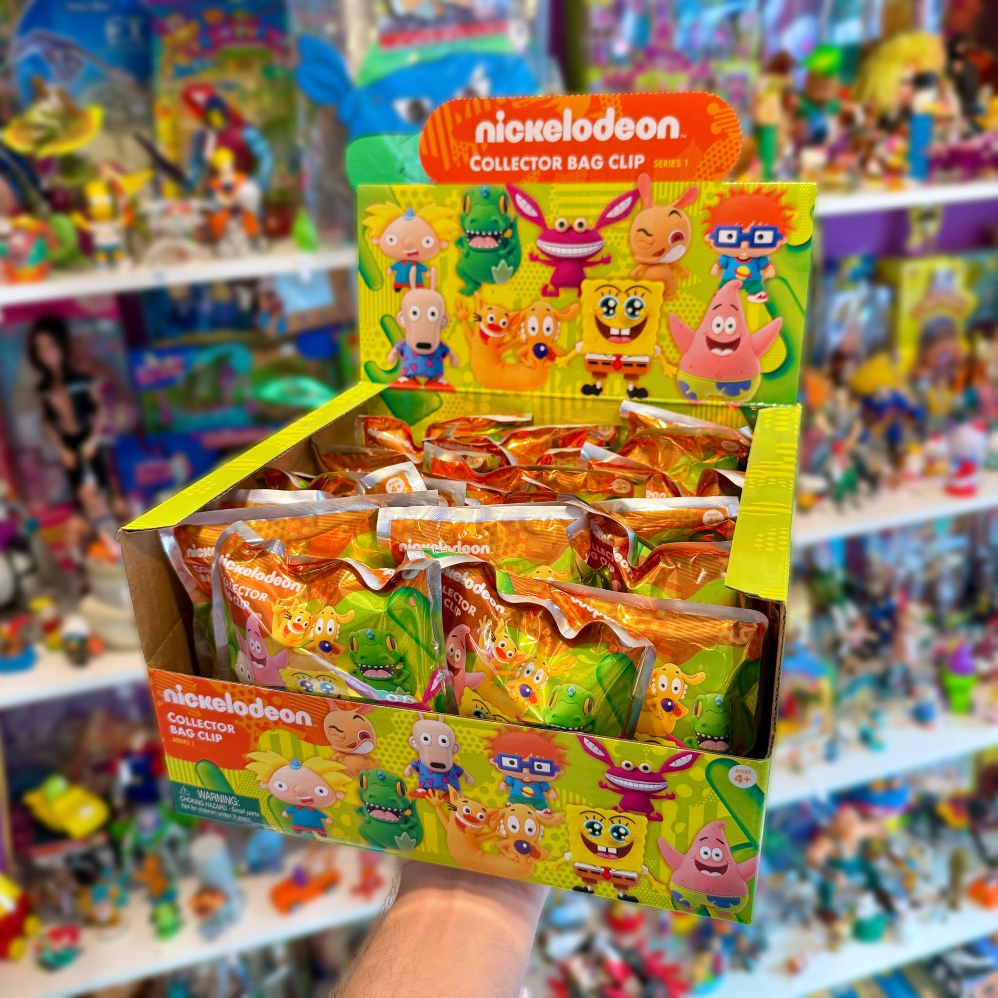 Nickelodeon Classics 3D PVC Bag Clips Series 1 Blind Bag - PopCultGang