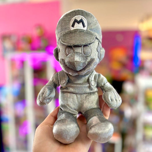 Nintendo All Stars: Metal Mario Plush (Import) - PopCultGang
