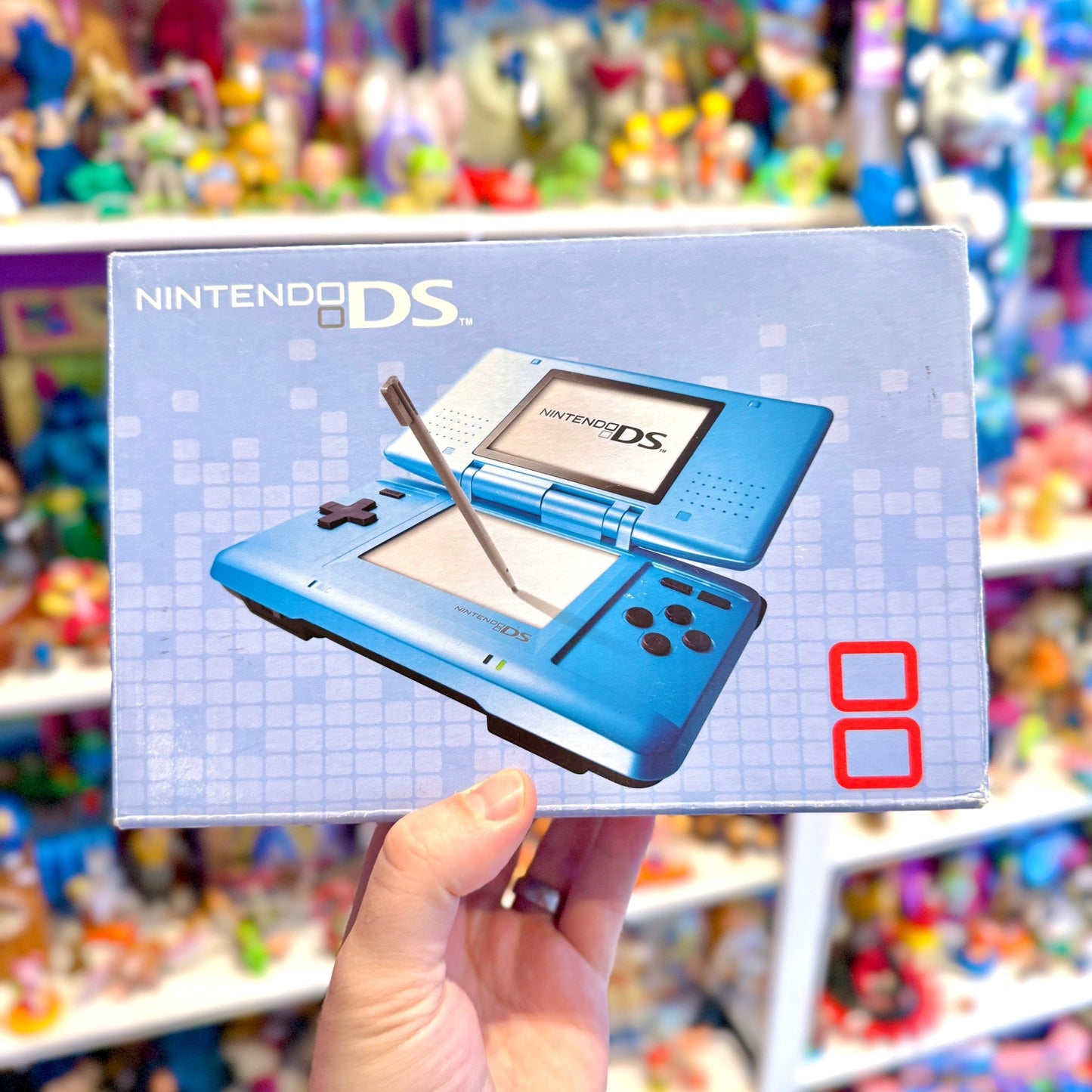 Nintendo DS: Sky Blue (complete in box) - PopCultGang