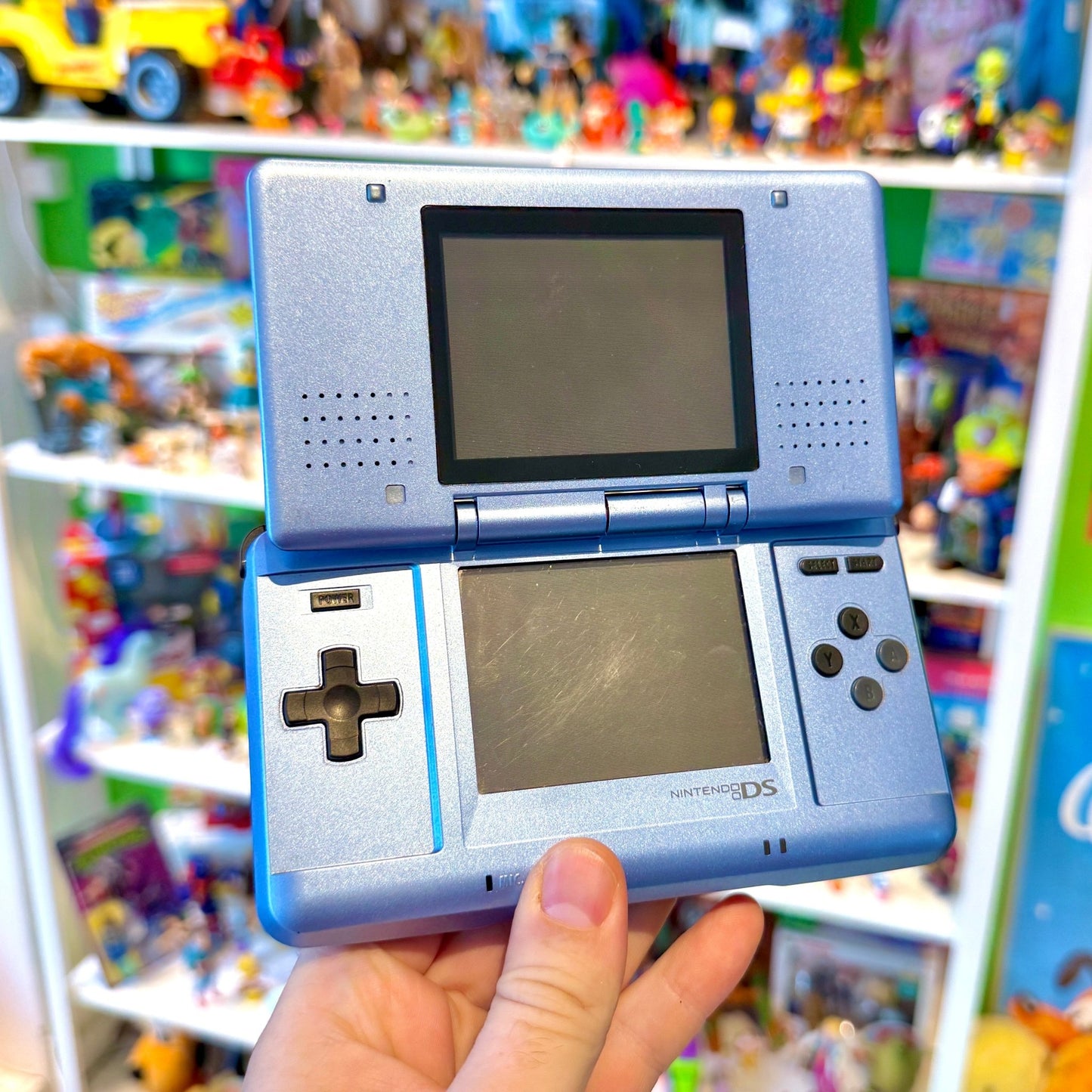 Nintendo DS: Sky Blue (complete in box) - PopCultGang