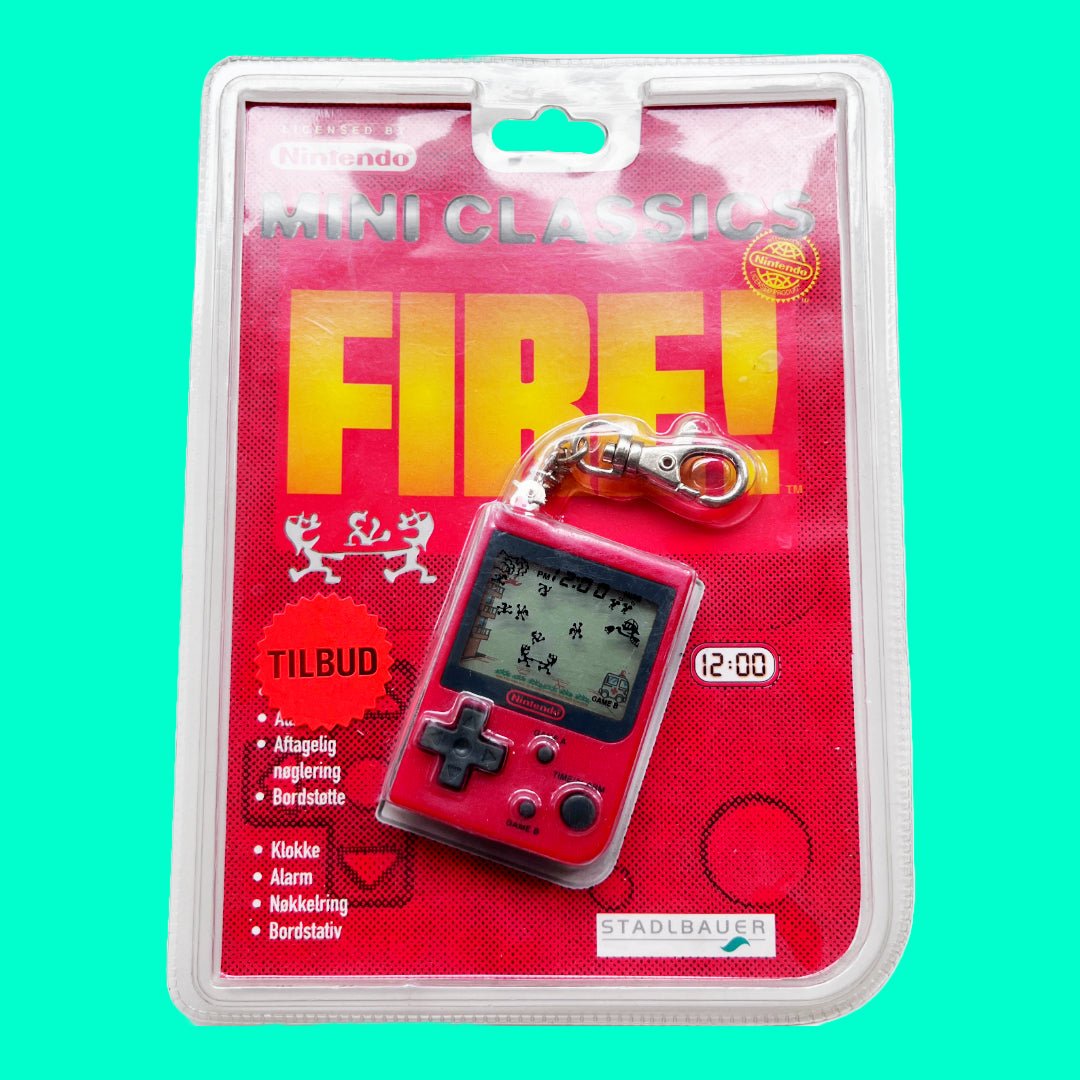 Nintendo Mini Classics: Fire - New In Box (rare danish version, 1998) - PopCultGang