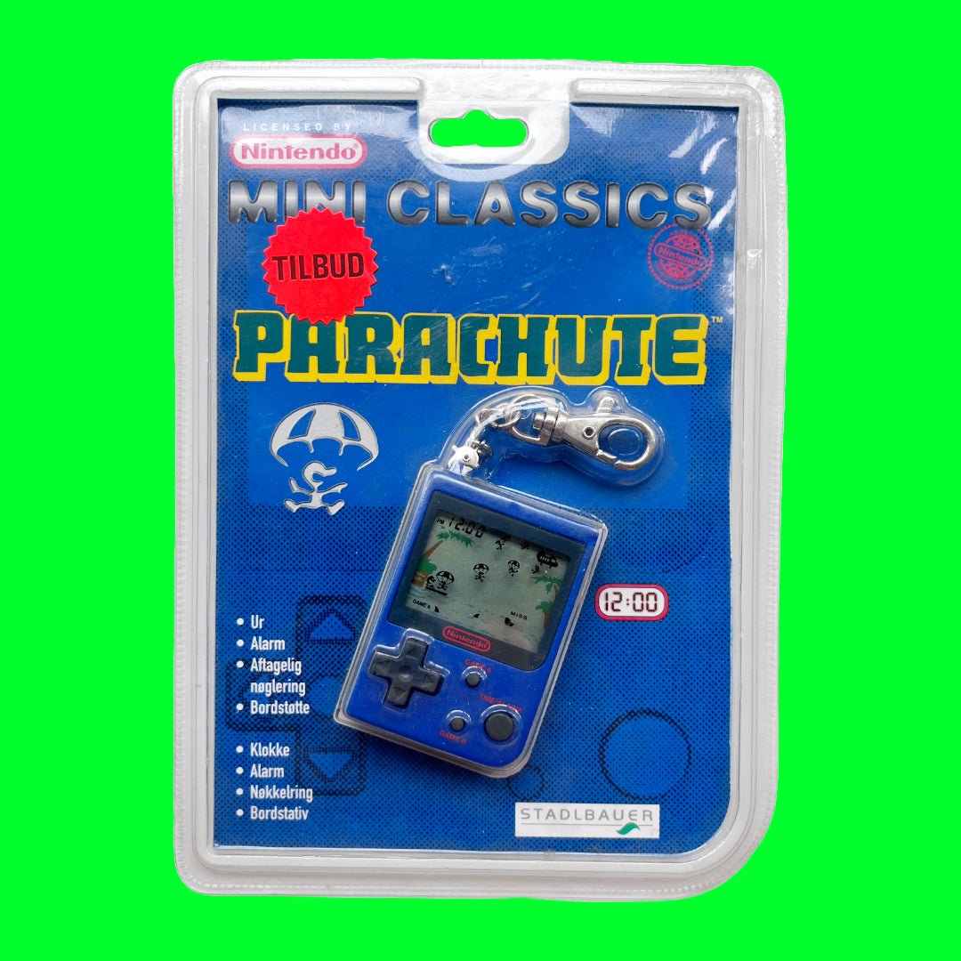 Nintendo Mini Classics: Parachute - New In Box (rare danish version, 1998) - PopCultGang