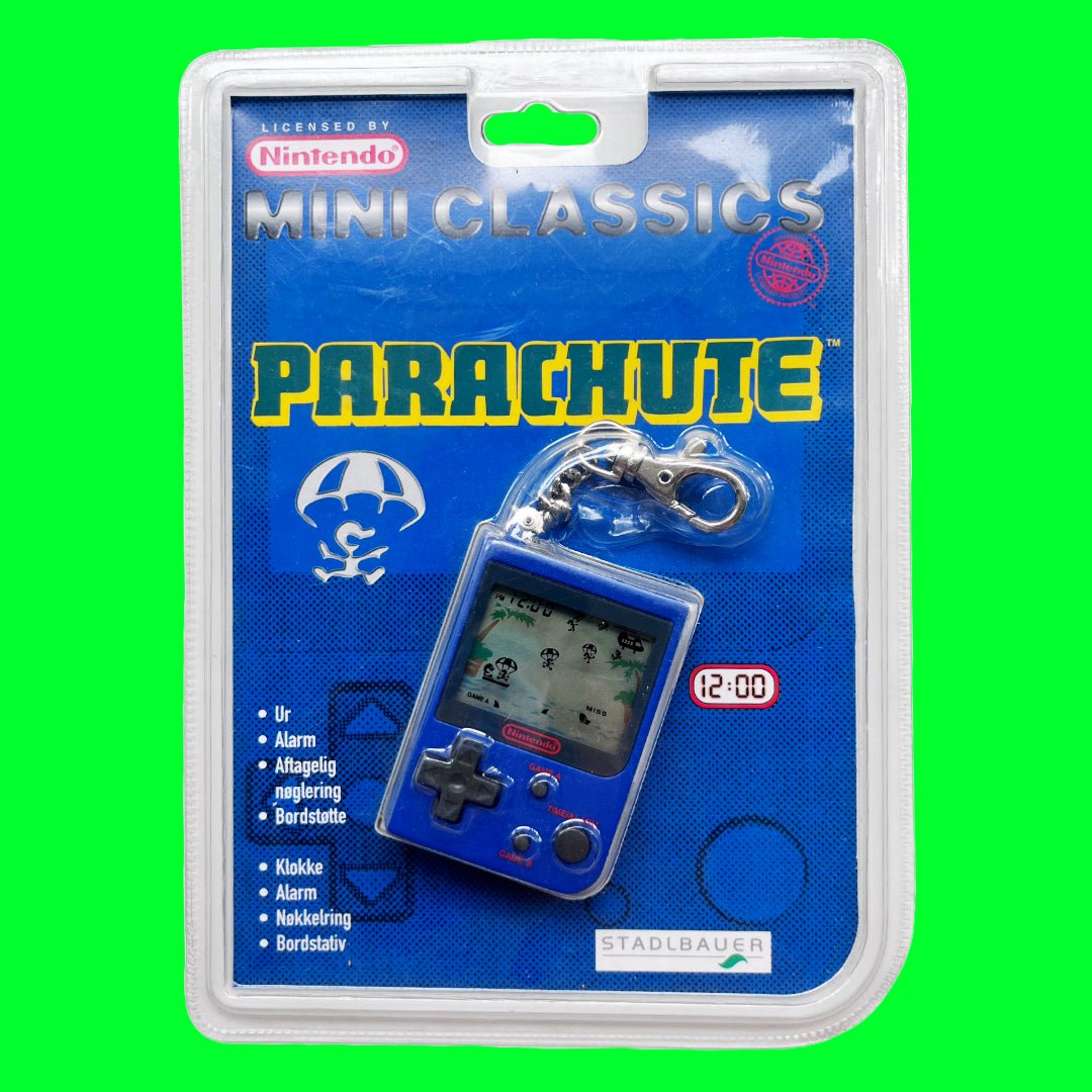 Nintendo Mini Classics: Parachute - New In Box (rare danish version, 1998) - PopCultGang