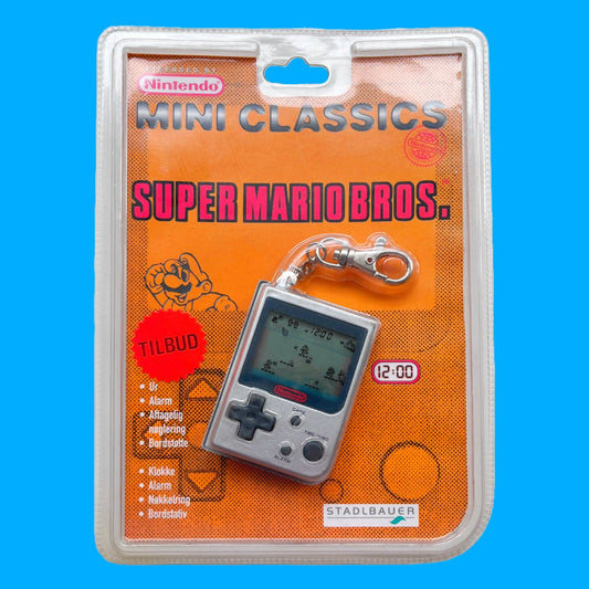 Nintendo Mini Classics: Super Mario Bros. - New In Box (rare danish version, 1998) - PopCultGang