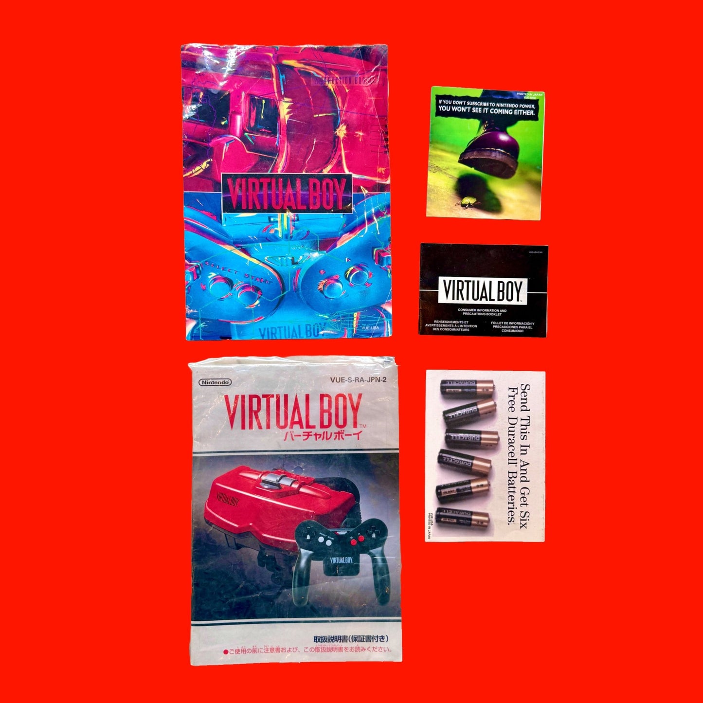 Nintendo Virtual Boy (CIB, Japan version) - PopCultGang