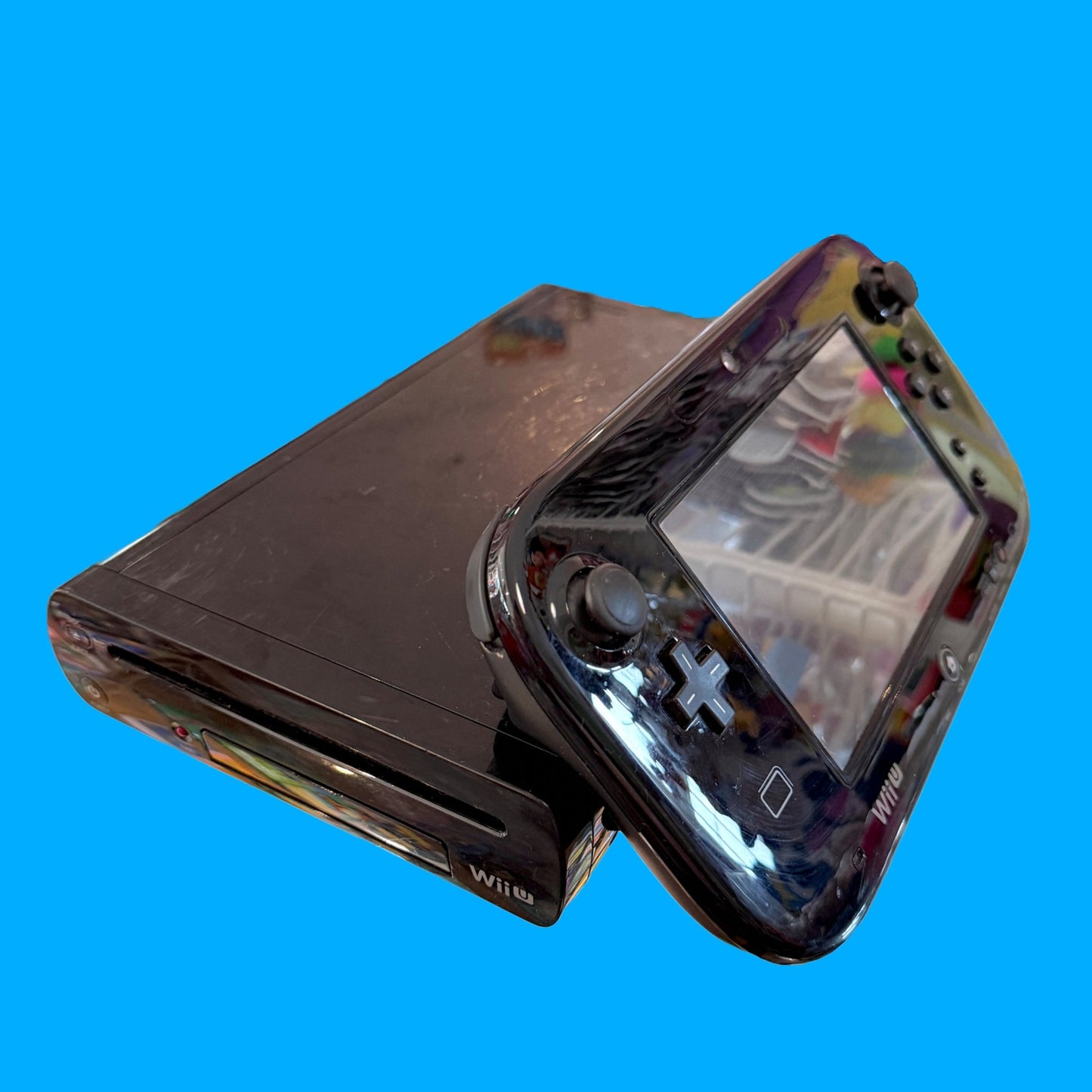 Nintendo Wii U Condole (Prenium Black, 32 GB) - PopCultGang