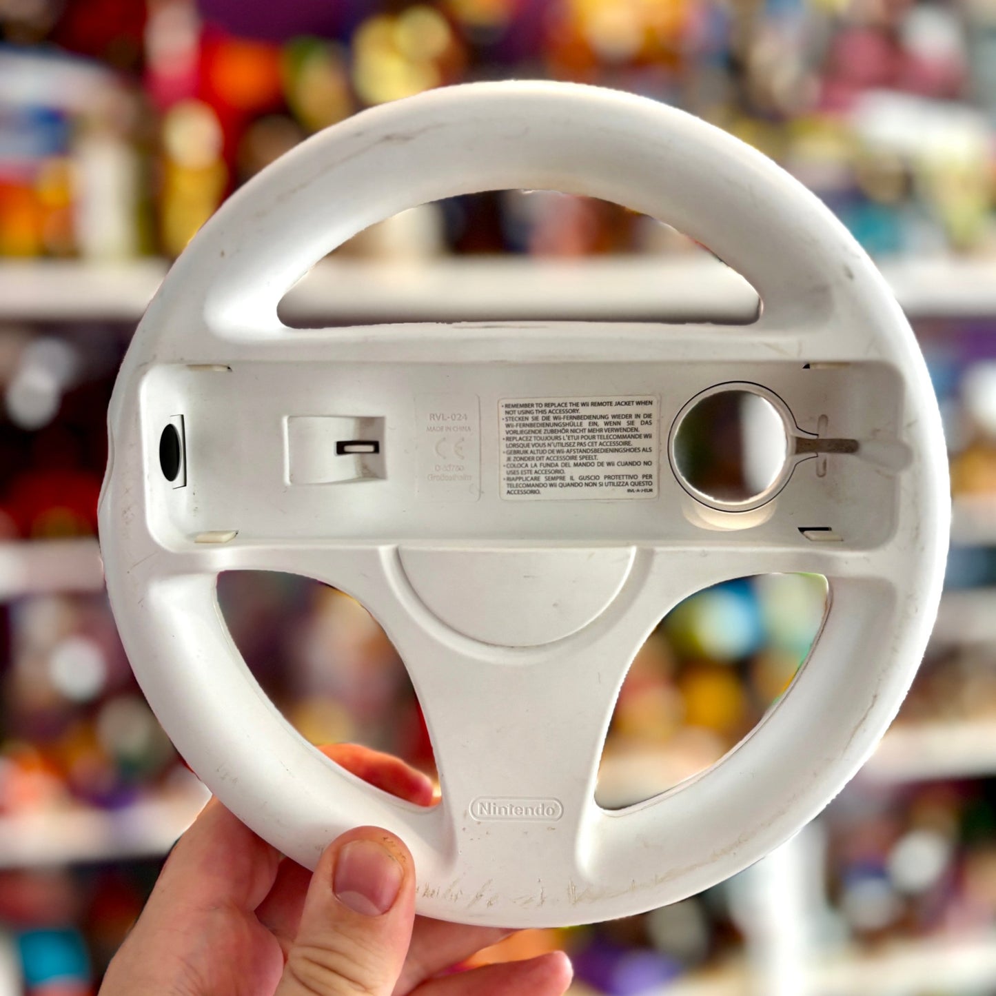 Nintendo Wii Wheel Controller - PopCultGang