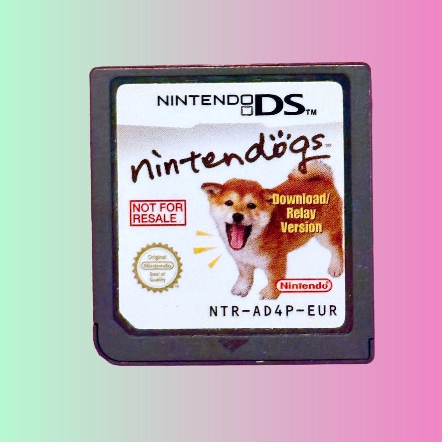 Nintendogs: Download/Relay Cartridge - Store Kiosk Display (Nintendo DS, 2005) - PopCultGang
