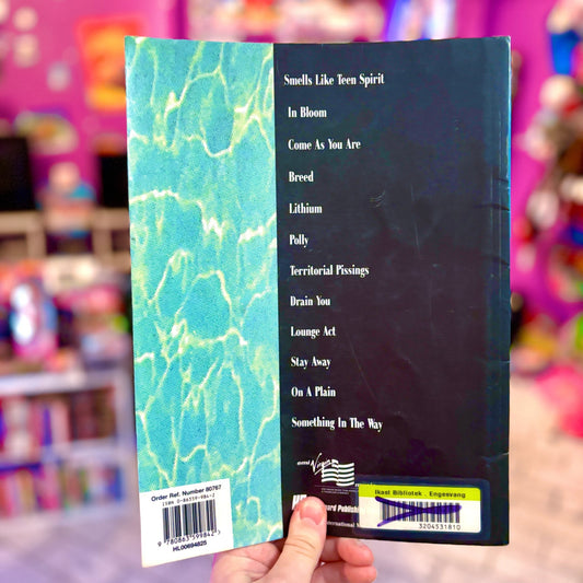 Nirvana: Nevermind - Sheet Music Book (90s) - PopCultGang