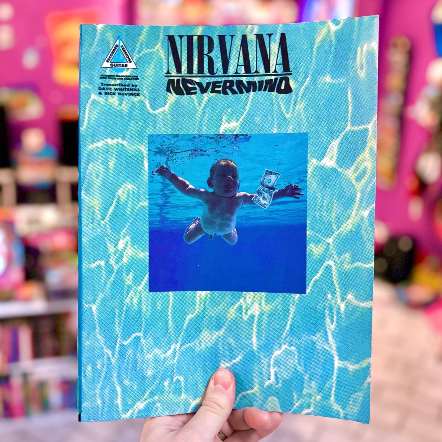 Nirvana: Nevermind - Sheet Music Book (90s) - PopCultGang