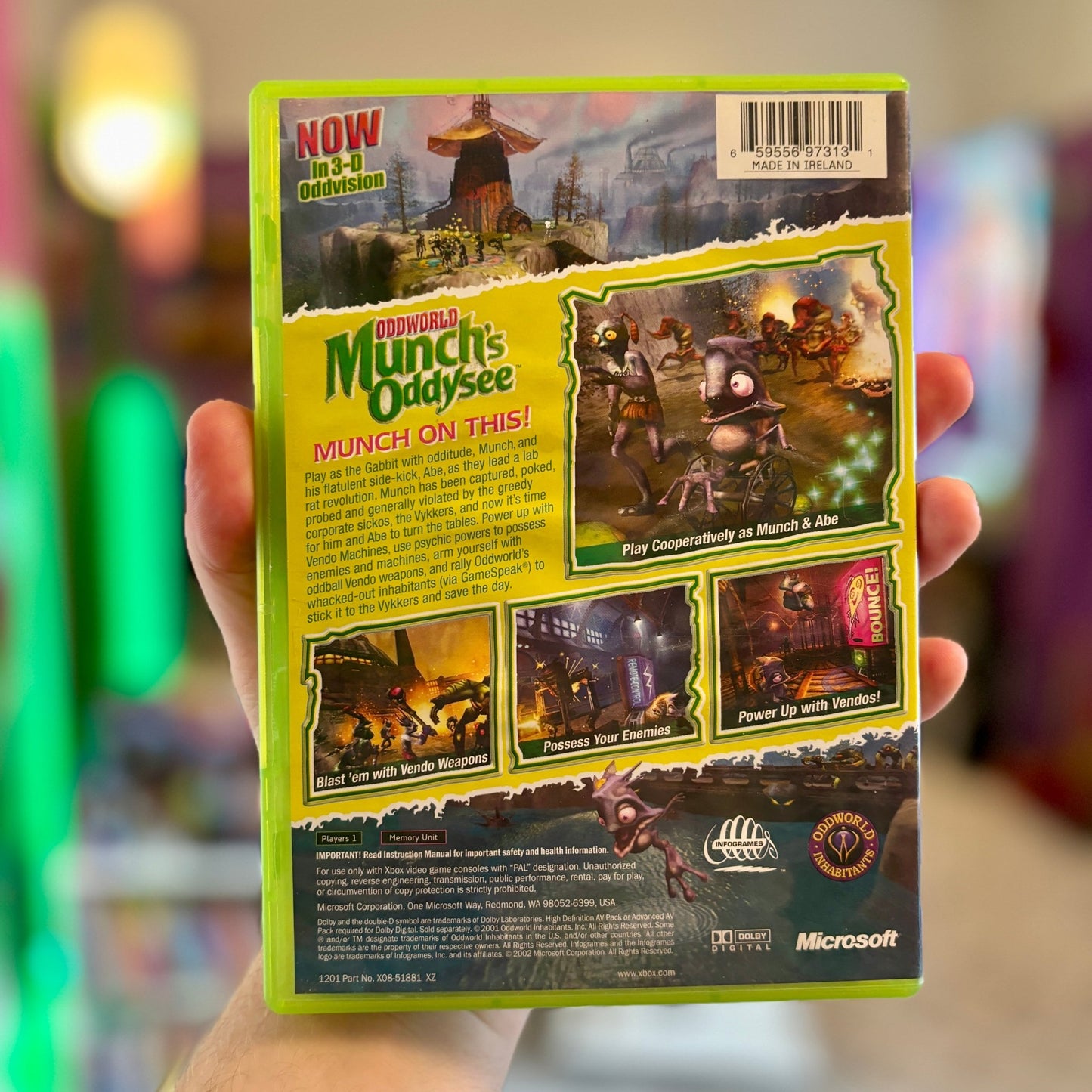 Oddworld: Munch's Odyssey (Xbox) - PopCultGang