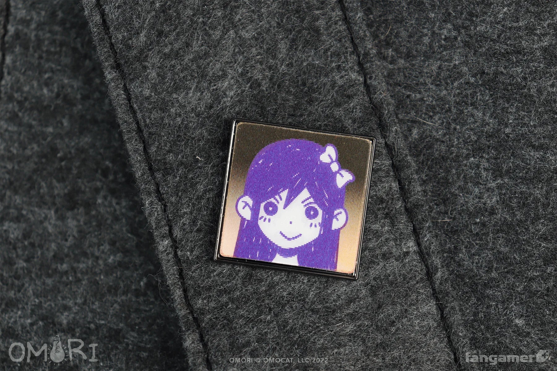 OMORI: Angry AUBREY Lenticular Pin (Fangamer) - PopCultGang