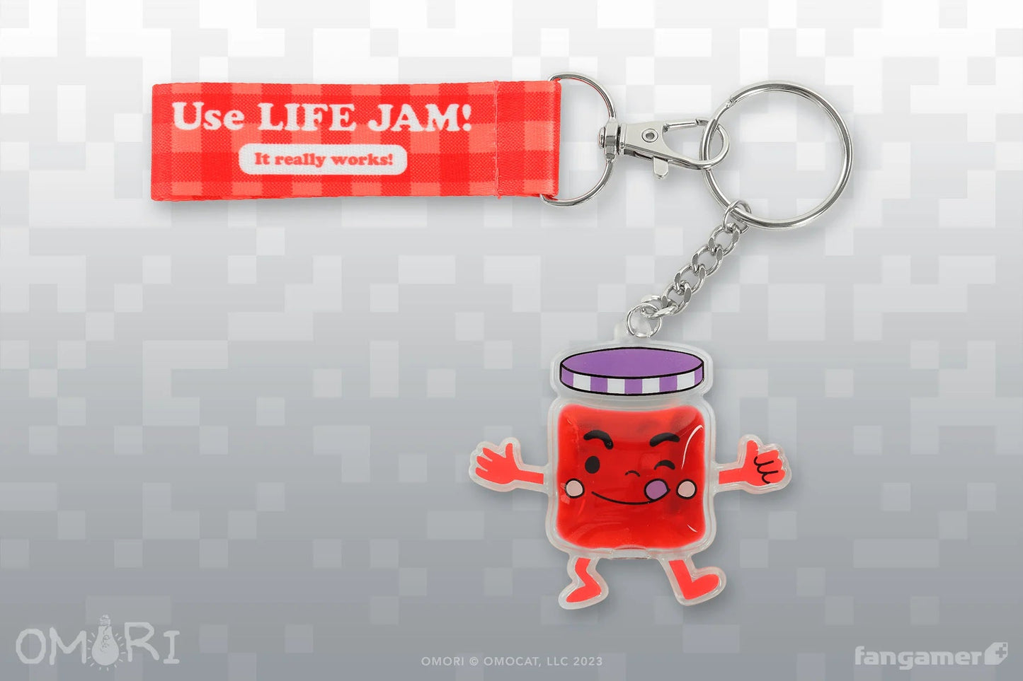 Omori - Life Jam Guy Keychain - PopCultGang
