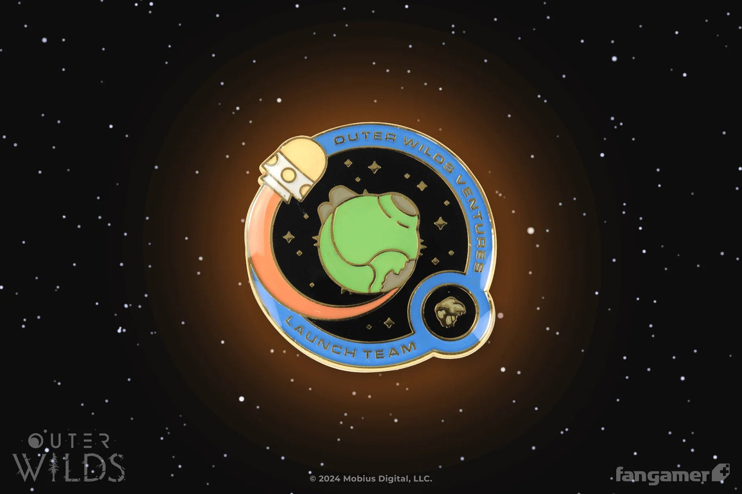 Outer Wilds: Launch Team Pin (Fangamer) - PopCultGang