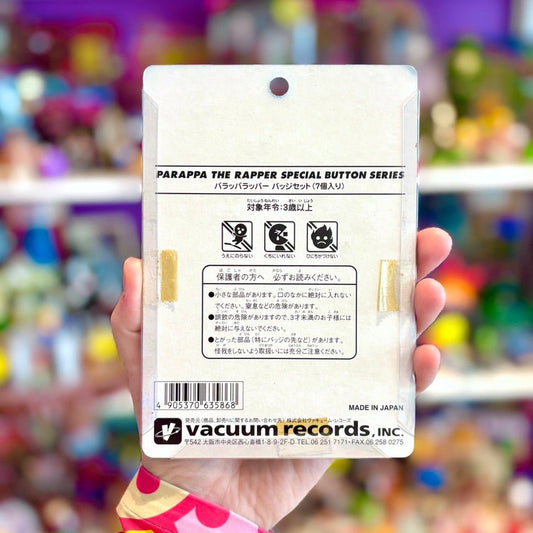 Parappa The Rapper Town: Special Badge Button Set (2001) - PopCultGang