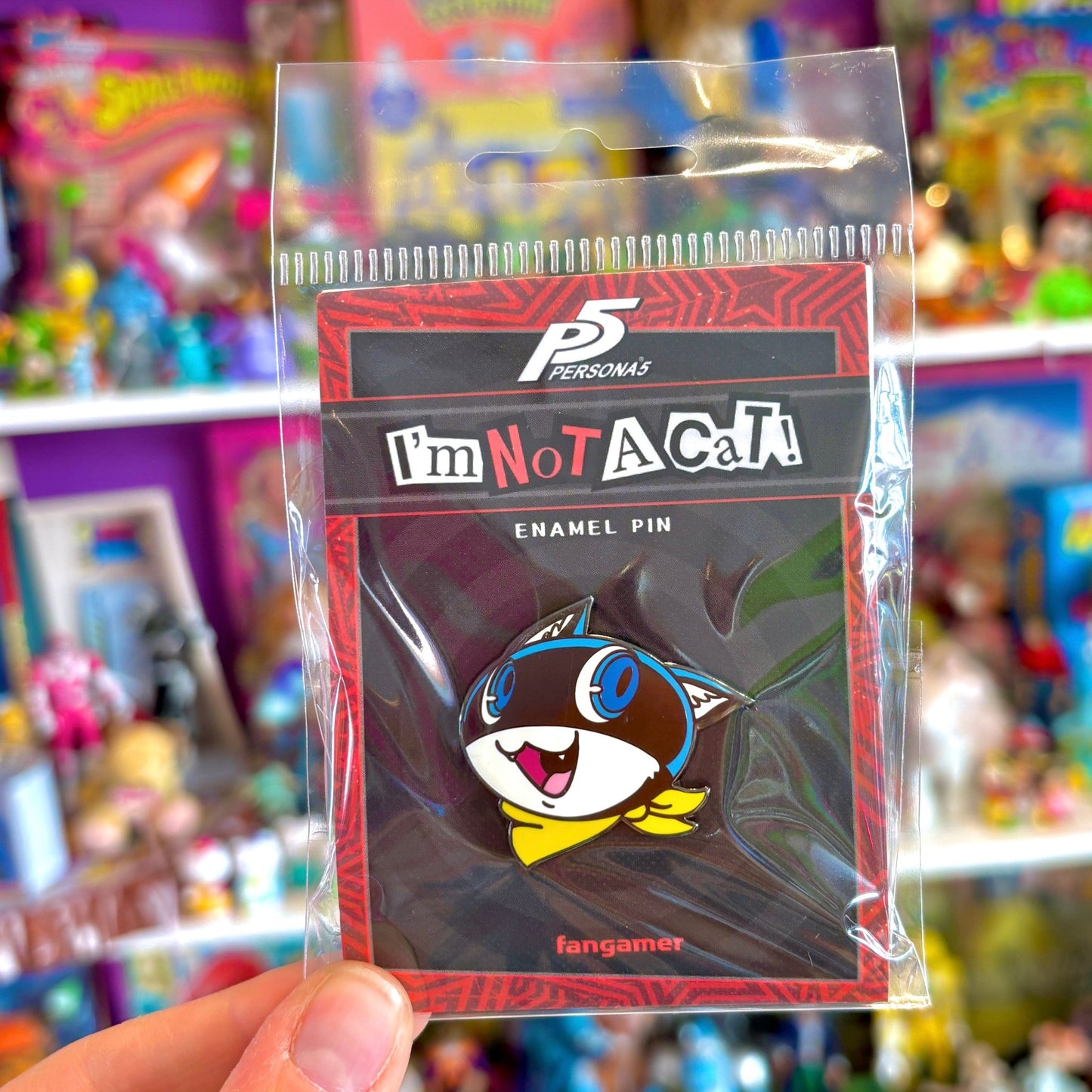Persona 5: I'm Not a Cat! Lapel Pin (Fangamer) - PopCultGang