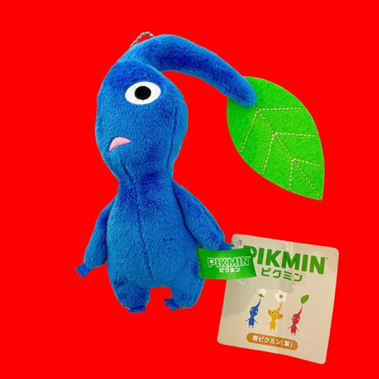 Pikmin: Blue Pikmin Mini Plush Keychain (Nintendo, Import) - PopCultGang