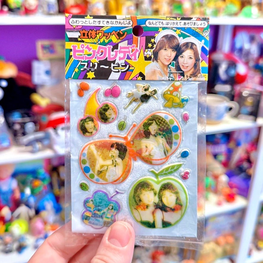 Pink Lady: Puffy Stickers (Japanese Idol, 70s) - PopCultGang