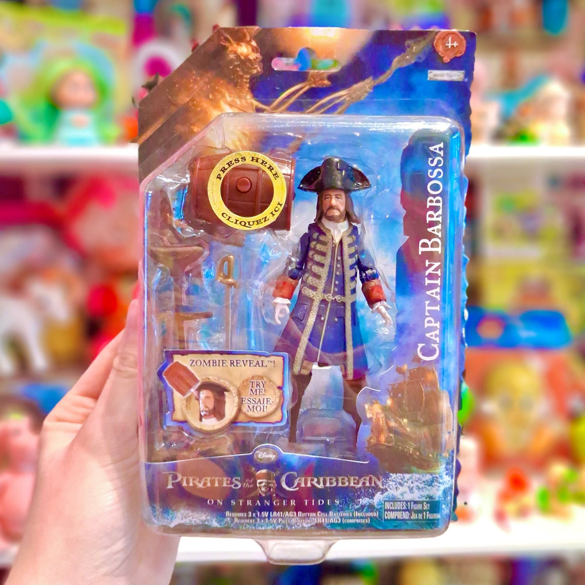 Pirates of the Caribbean: On Stranger Tides - Captain Borbassa Action Figure (Disney, 2011) - PopCultGang