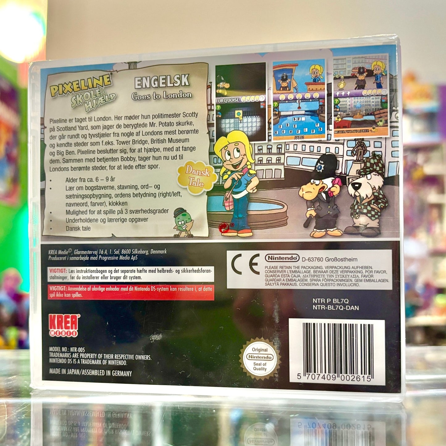 Pixeline Goes to London (Nintendo DS, sealed) - PopCultGang
