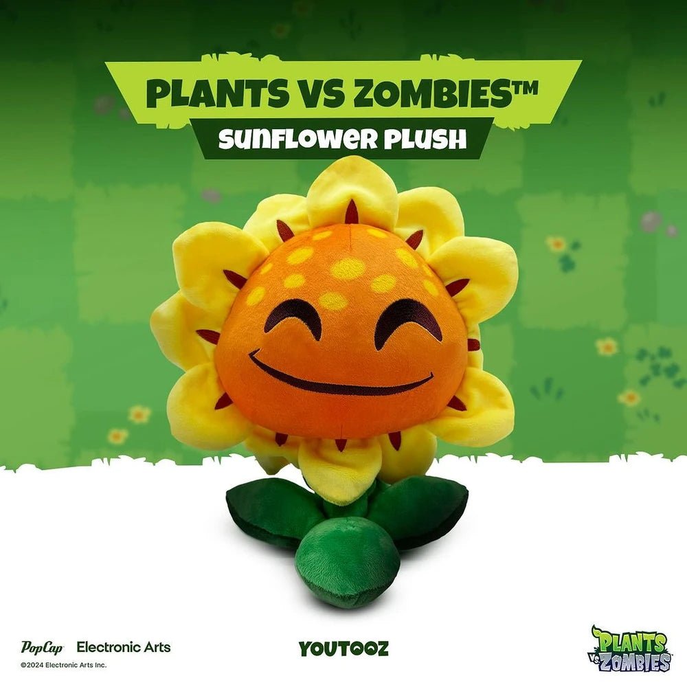 Plants Vs Zombies: Sunflower Plush Figure 22 cm (Youtooz) - PopCultGang