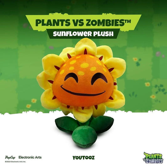 Plants Vs Zombies: Sunflower Plush Figure 22 cm (Youtooz) - PopCultGang